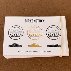 Birkenstock 2023 Anniversary of Icons Sticker Sheets 100 Sheets